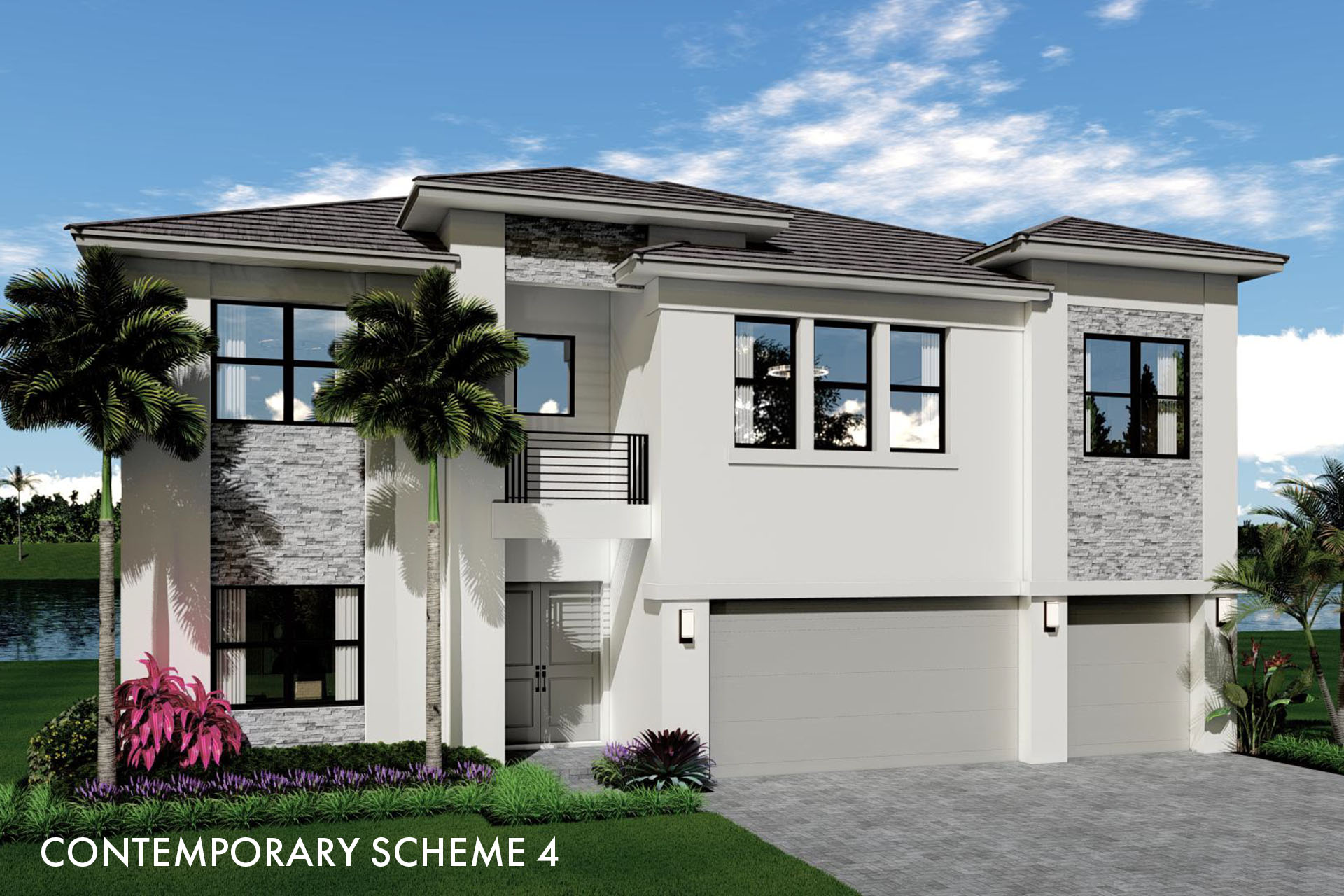2 Story Contemporary Scheme #4